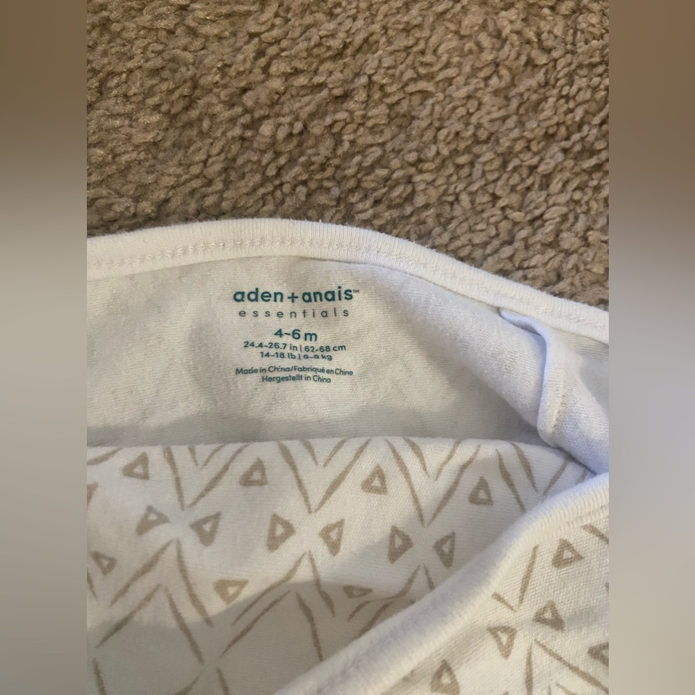 Aden+Anais easy baby swaddle wrap